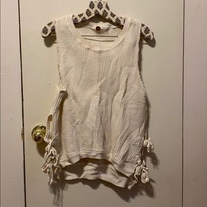 Free people sweater vest tank